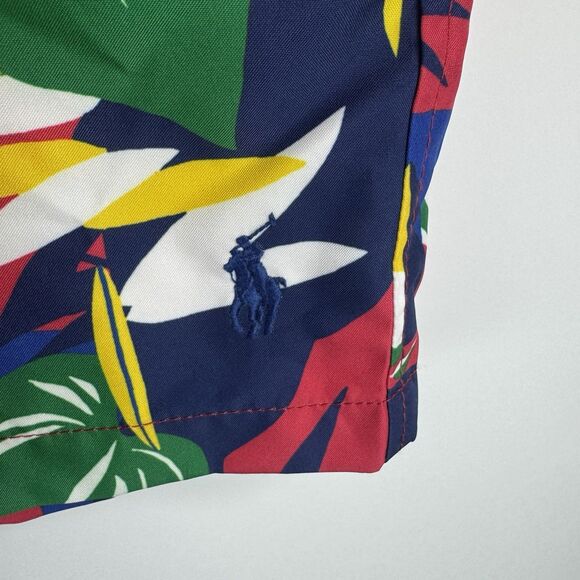Polo Ralph Lauren Hoffman Print Classic Fit 5.75" Swim Trunks Sz: XL - Picture 3 of 7